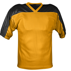 YOUTH FOOTBALL JERSEY - Gold, M
