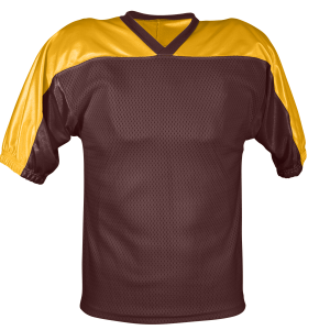 YOUTH FOOTBALL JERSEY - Brown, M
