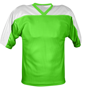 YOUTH FOOTBALL JERSEY - Neon Green, M