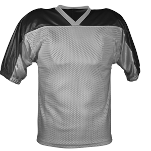 YOUTH FOOTBALL JERSEY - Silver, M