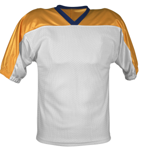 YOUTH FOOTBALL JERSEY - White / Gold, M