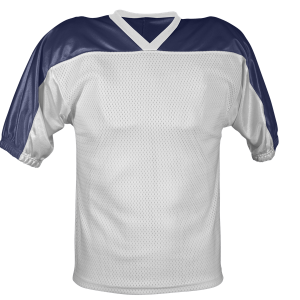 YOUTH FOOTBALL JERSEY - White / Navy, M