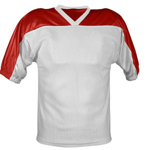 YOUTH FOOTBALL JERSEY - White / Red, M