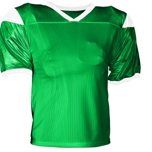 ADULT  FOOTBALL JERSEY - Kelly Green, M