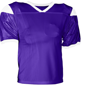 ADULT  FOOTBALL JERSEY - Purple, M