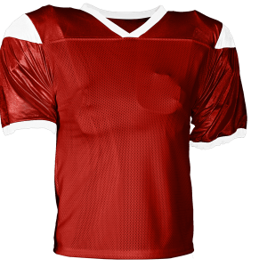 ADULT  FOOTBALL JERSEY - Red, M