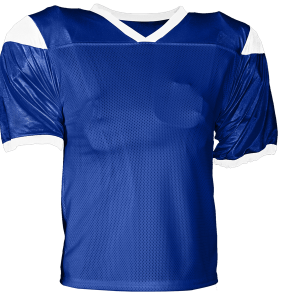 ADULT  FOOTBALL JERSEY - Royal Blue, M