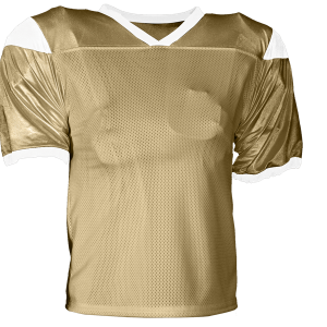 ADULT  FOOTBALL JERSEY - Vegas Gold, M