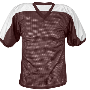 YOUTH FOOTBALL JERSEY - Brown, M