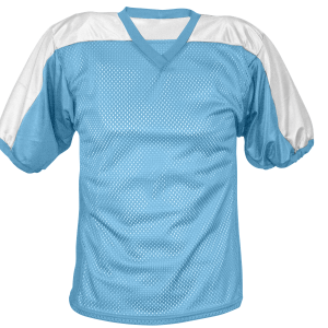YOUTH FOOTBALL JERSEY - Columbian Blue, M