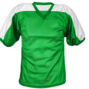 YOUTH FOOTBALL JERSEY - Kelly Green, M
