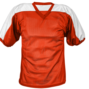 YOUTH FOOTBALL JERSEY - Orange, M