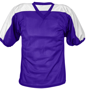 YOUTH FOOTBALL JERSEY - Purple, M