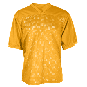 ADULT  FOOTBALL JERSEY - Gold, M