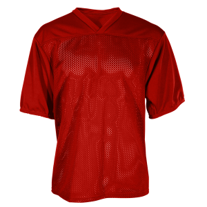 ADULT  FOOTBALL JERSEY - Red, M