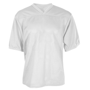 ADULT  FOOTBALL JERSEY - White, M