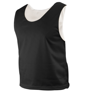ADULT  REVERSIBLE SCRIMMAGE VEST - Black, M