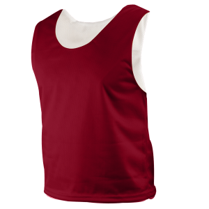 ADULT  REVERSIBLE SCRIMMAGE VEST - Cardinal, M