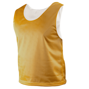 ADULT  REVERSIBLE SCRIMMAGE VEST - Gold, M