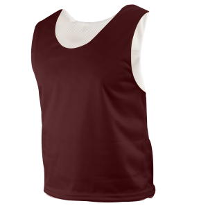 ADULT  REVERSIBLE SCRIMMAGE VEST - Maroon, M