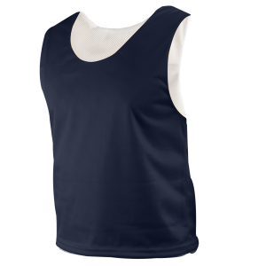 ADULT  REVERSIBLE SCRIMMAGE VEST - Navy Blue, M