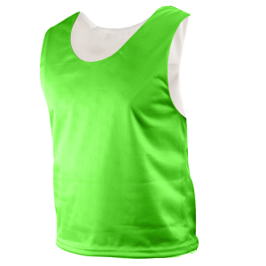 ADULT  REVERSIBLE SCRIMMAGE VEST - Neon Green, M