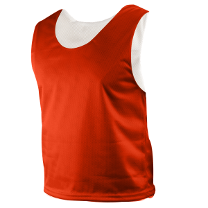 ADULT  REVERSIBLE SCRIMMAGE VEST - Orange, M