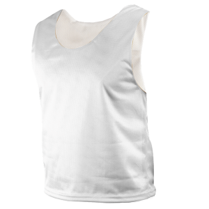 ADULT  REVERSIBLE SCRIMMAGE VEST - White, M