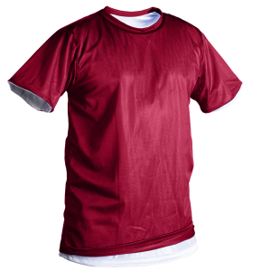 ADULT  REVERSIBLE SHIRT - Cardinal, M
