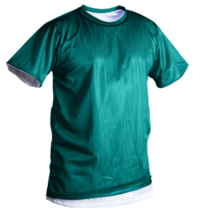 ADULT  REVERSIBLE SHIRT - Teal, M