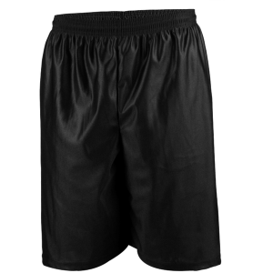 9"  ADULT  DAZZLE CLOTH  ATHLETIC SHORTS - Black, M