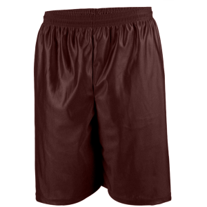 9"  ADULT  DAZZLE CLOTH  ATHLETIC SHORTS - Brown, M