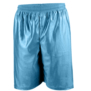 9"  ADULT  DAZZLE CLOTH  ATHLETIC SHORTS - Columbian Blue, M