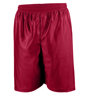 9"  ADULT  DAZZLE CLOTH  ATHLETIC SHORTS - Cardinal, M