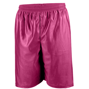 9"  ADULT  DAZZLE CLOTH  ATHLETIC SHORTS - Fuchsia, M