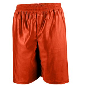 9"  ADULT  DAZZLE CLOTH  ATHLETIC SHORTS - Orange, M