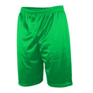 9"  ADULT  2 PLY MICRO MESH ATHLETIC SHORTS - Kelly Green, M