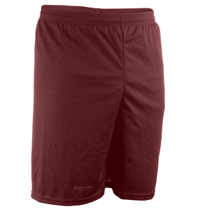 9"  ADULT  COOL MESH  ATHLETIC SHORTS - Maroon, M