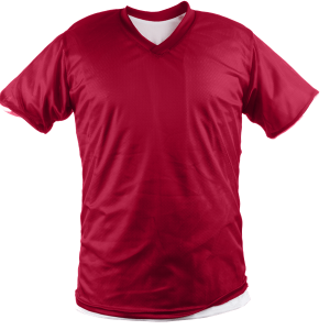 ADULT  REVERSIBLE SHIRT - Cardinal, M