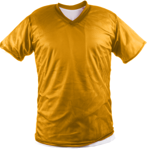 ADULT  REVERSIBLE SHIRT - Gold, M