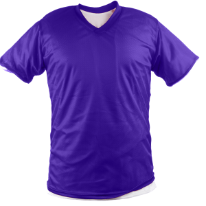 ADULT  REVERSIBLE SHIRT - Purple, M