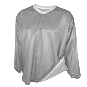 ADULT  HOCKEY JERSEY - Silver, M