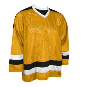 ADULT  HOCKEY JERSEY - Gold, M