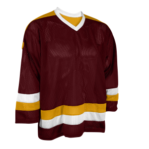 ADULT  HOCKEY JERSEY - Maroon, M