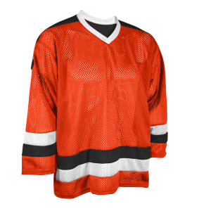 ADULT  HOCKEY JERSEY - Orange, M
