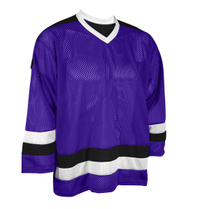 ADULT  HOCKEY JERSEY - Purple, M