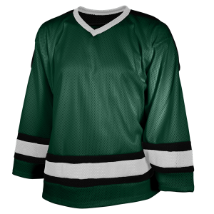 YOUTH HOCKEY JERSEY - Dark Green, M