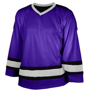 YOUTH HOCKEY JERSEY - Purple, M