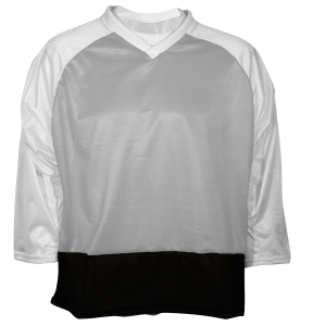 YOUTH HOCKEY JERSEY - Silver, M