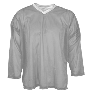 ADULT  HOCKEY JERSEY - Silver, M